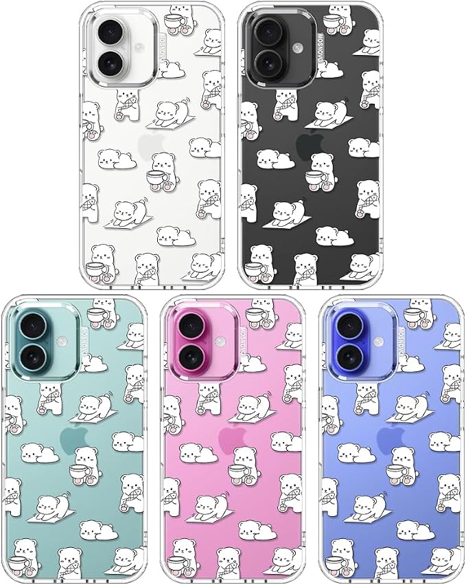MOSNOVO for iPhone 16 Case, Shockproof Military-Grade Protection 6.6ft Drop - Image 3
