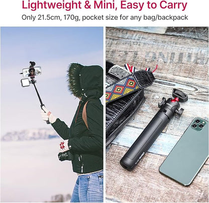 ULANZI MT-16 Extendable Mini Camera Tripod, 4 Levels Adjustment 360° Ball Head - Image 6