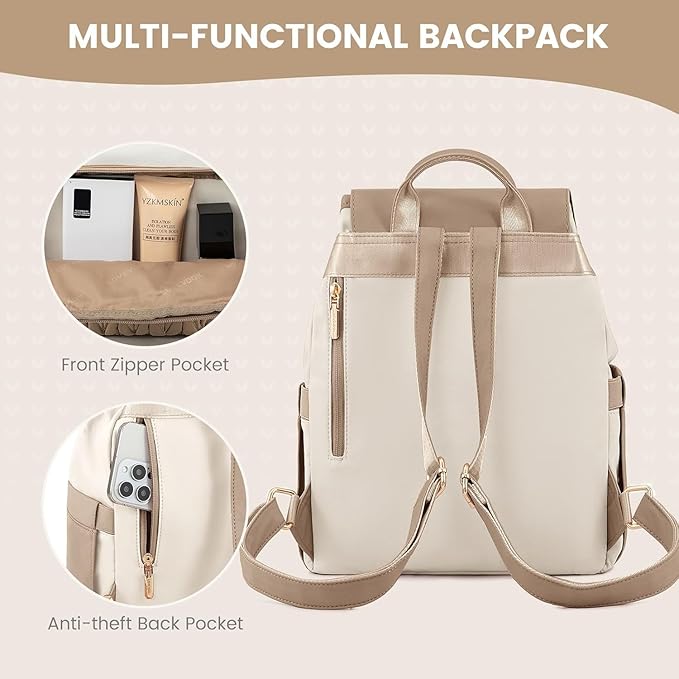 LOVEVOOK Backpack Purse for Women, Small Backpack for Women for Travel Work - Image 5