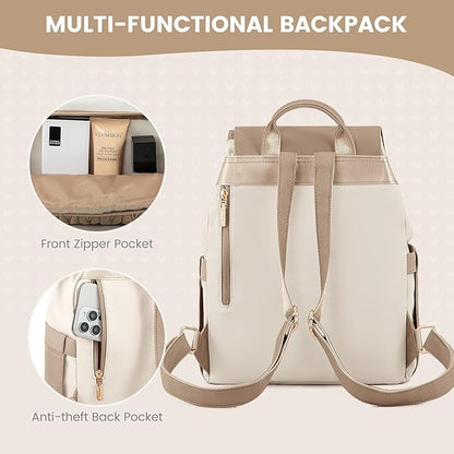 LOVEVOOK Backpack Purse for Women, Small Backpack for Women for Travel Work - Image 5