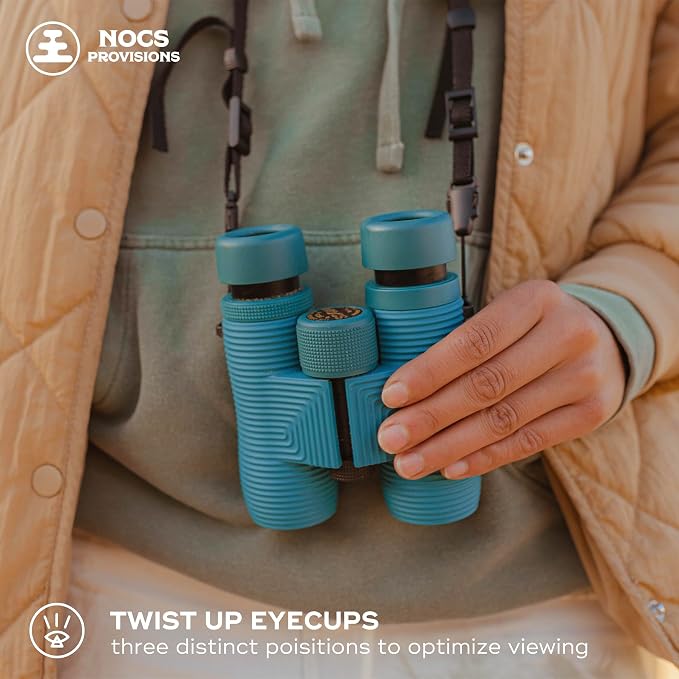 Nocs Provisions Field Issue Compact 8x32 Waterproof Binoculars, Shockproof - Image 6