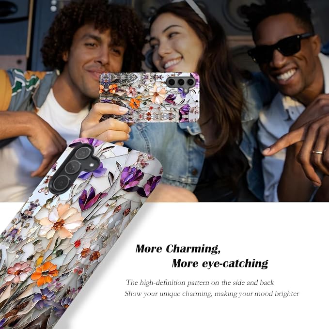 Compatible for Samsung Galaxy A17 5G Case, Dual Layer Heavy Duty 2 in 1 - Image 4