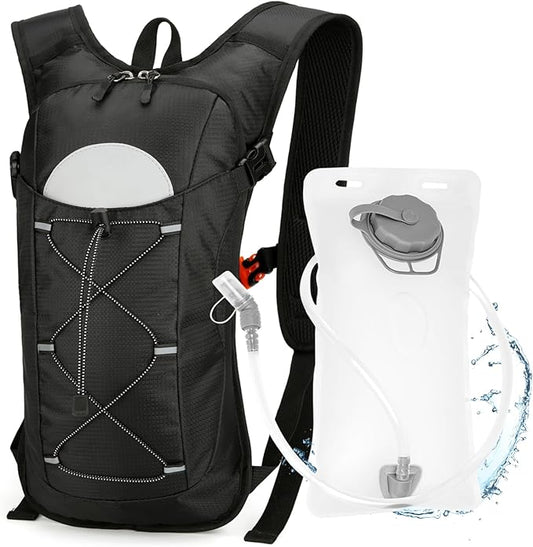 Hydration Backpack with 2L Water Bladder – Lightweight & Durable by Opliy