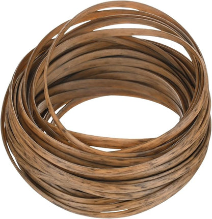 M METERXITY 1-Pack Wicker Repair Kit, 5mm x 33ft/10m Plastic Flat Rattan - Image 7