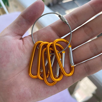 30PCS Aluminum Carabiner Clips - Image 5