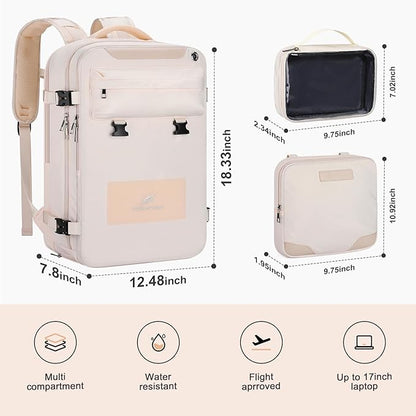 Maelstrom Travel Backpack for Women Men, 35L Laptop Backpack Fits 17-Inch Laptop - Image 3