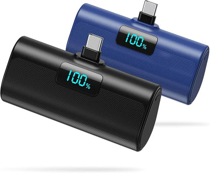 Portable Charger for iPhone 17/16/15 Series, 5200mAh PD USB C Power Bank by HETP