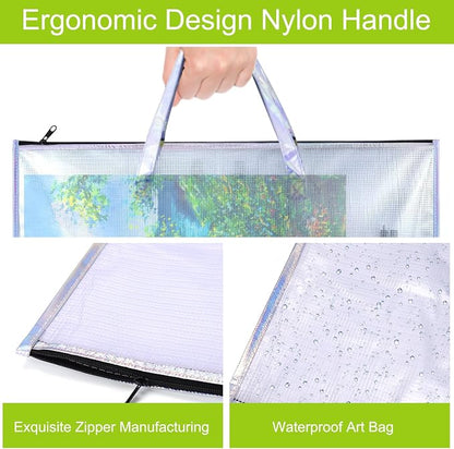 BUSOHA Large Clear Mesh Vinyl Bag - Image 5