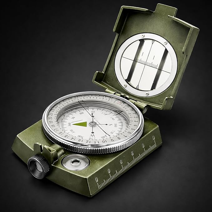 Military Lensatic Compass, Hiking Compass - Image 5