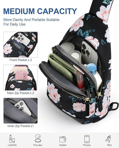 Capolo Sling Bag for Women Men Waterproof Crossbody Bags for Women Trendy - Image 4