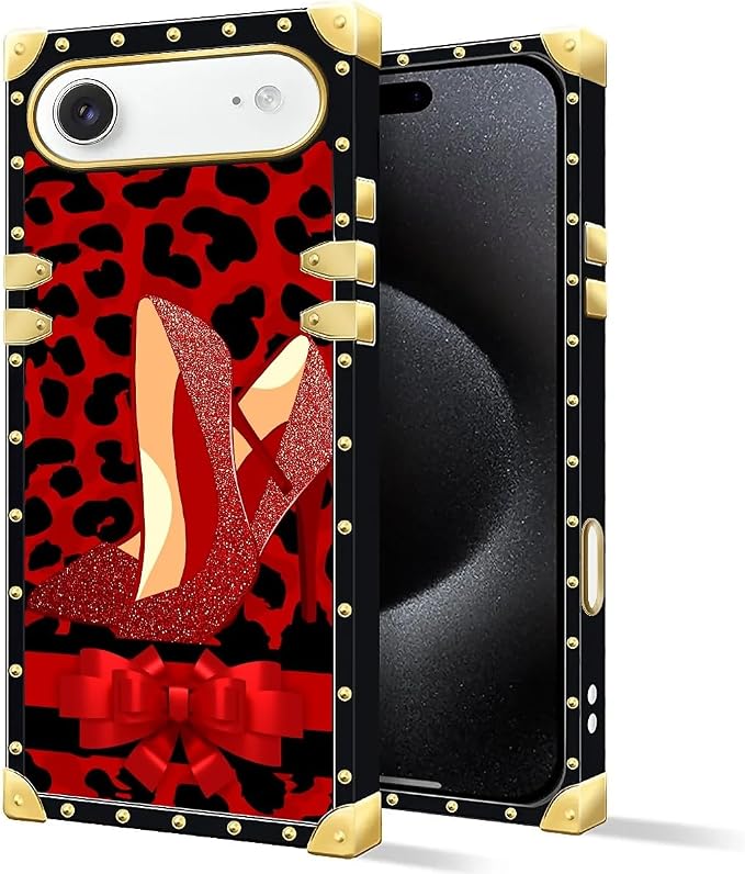 for iPhone 17 Air Case Luxury Golden Decoration - Image 2