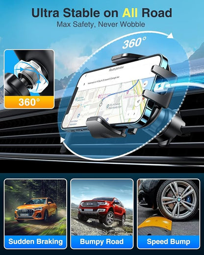 VANMASS Car Phone Holder Cell Phone Mount - Image 9