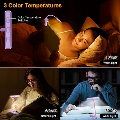 Gritin 19 LED Rechargeable Book Light - Image 3