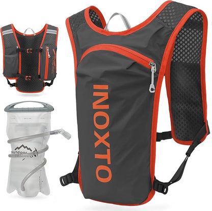 INOXTO Running Hydration Vest Backpack, Lightweight Insulated Pack by INOXTO