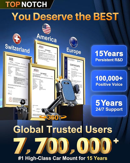HTU 2026 Ultimate Best【True Military-Grade & Safety Cert】Car Phone - Image 2