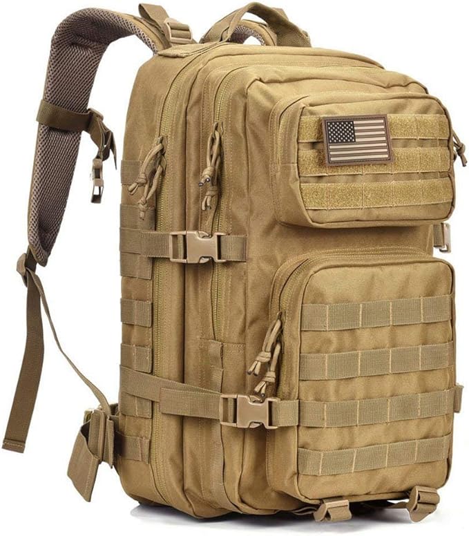 REEBOW GEAR Military Tactical Backpack Army 3 Day Assault Pack Molle Bag by REEBOWGEAR