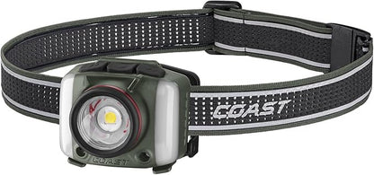 Coast FL97R Voice-Controlled 1200 Lumen Rechargeable LED Headlamp by Coast