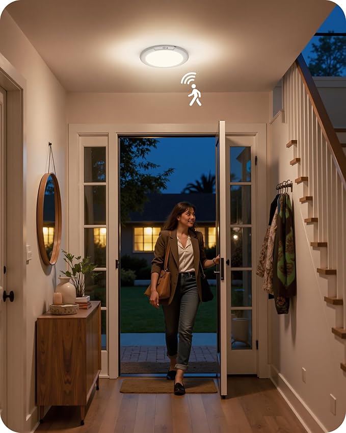Rechargeable Motion Sensor Ceiling Light - Image 8