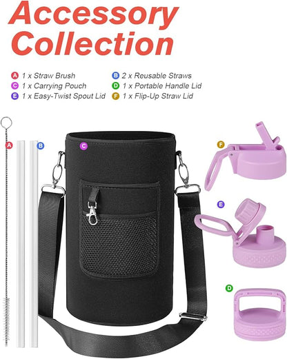 Coolflask 128 oz Gallon Water Bottle Insulated - Image 7