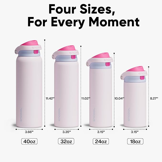 ENCOOL Leakproof Insulated Water Bottle - Image 9