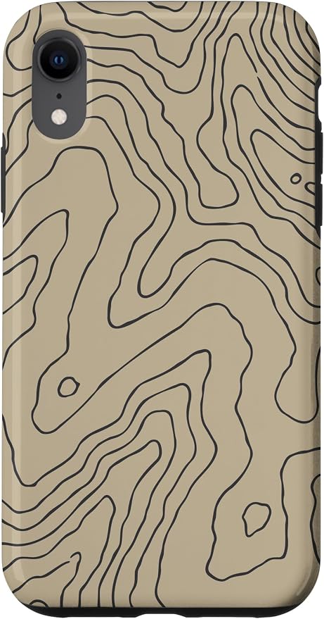Coyote Country Guide Lines Topographical Contour Map Case by Unknown