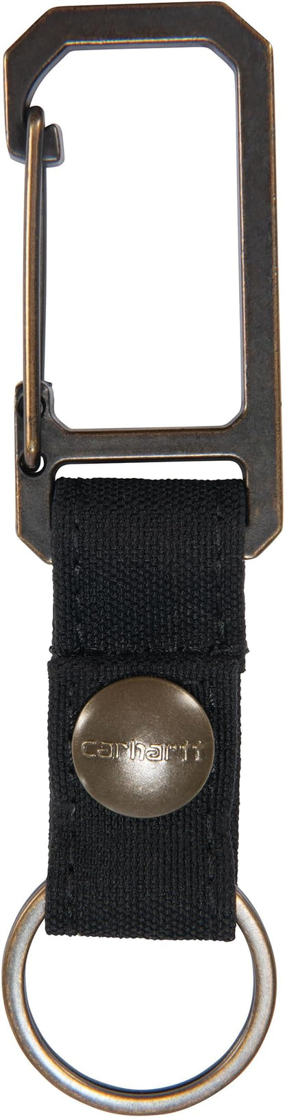 Carhartt Unisex Adult Durable Metal Key Keeper, Belt Loop Key Ring Holder by Carhartt
