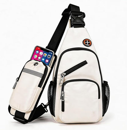 JENAGREEN Waterproof Sling Backpack Crossbody Sling Bag by JENAGREEN
