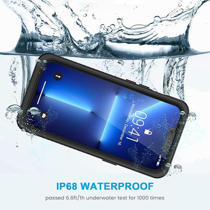Lanhiem for iPhone 13 Pro Max Case, IP68 Waterproof Dustproof Shockproof Cases - Image 3
