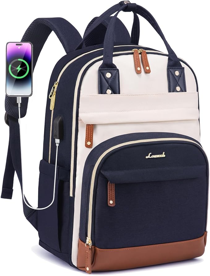 LOVEVOOK Backpack for Women, Laptop Backpack Women, Fits 17 Inch Laptop Bag by LOVEVOOK