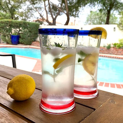 Lily's Home Unbreakable Acrylic Highball Tumblers - Image 2