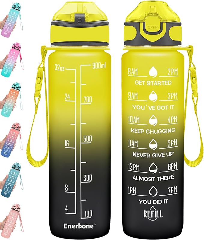 Enerbone 32 oz Drinking Water Bottle by Enerbone