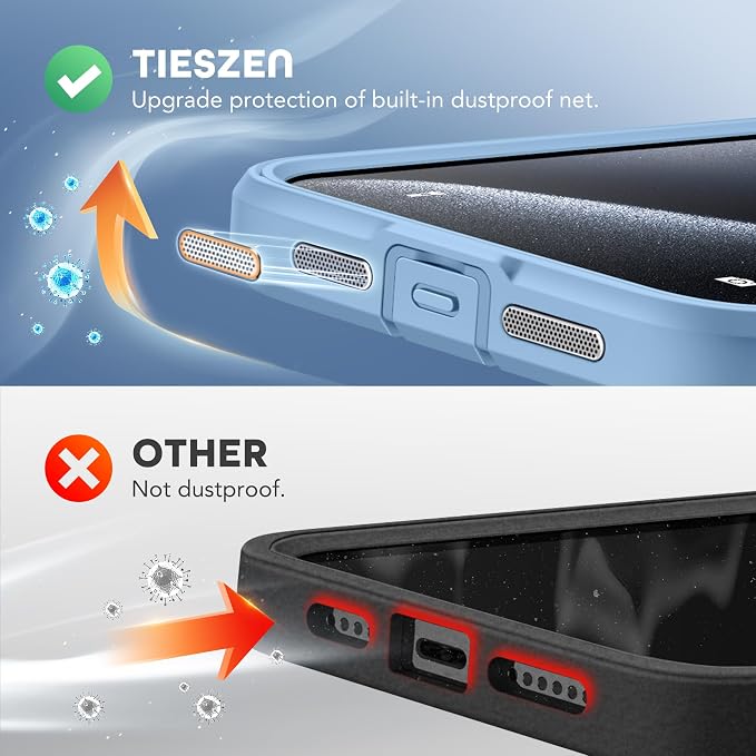 TIESZEN for iPhone 15 Pro Max Case, Compatible - Image 5
