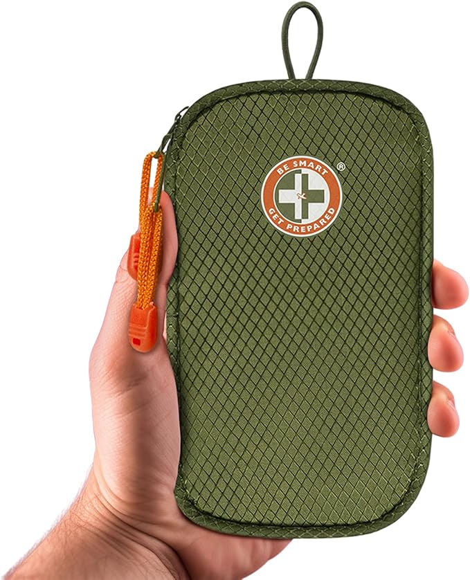 Be Smart Get Prepared's 125 Pieces Travel First aid kit, Carry-on Travel by BeSmartGetPrepared