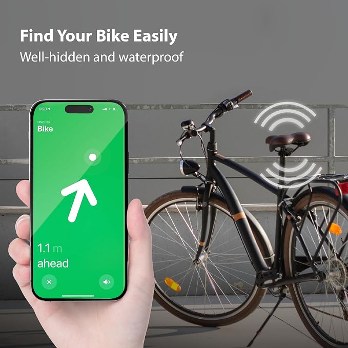 BONE Bike Air Tracker Tag Strap, Hidden Bicycle GPS Tracker Case - Image 3