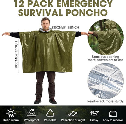 Tellegloww Emergency Ponchos - Image 2