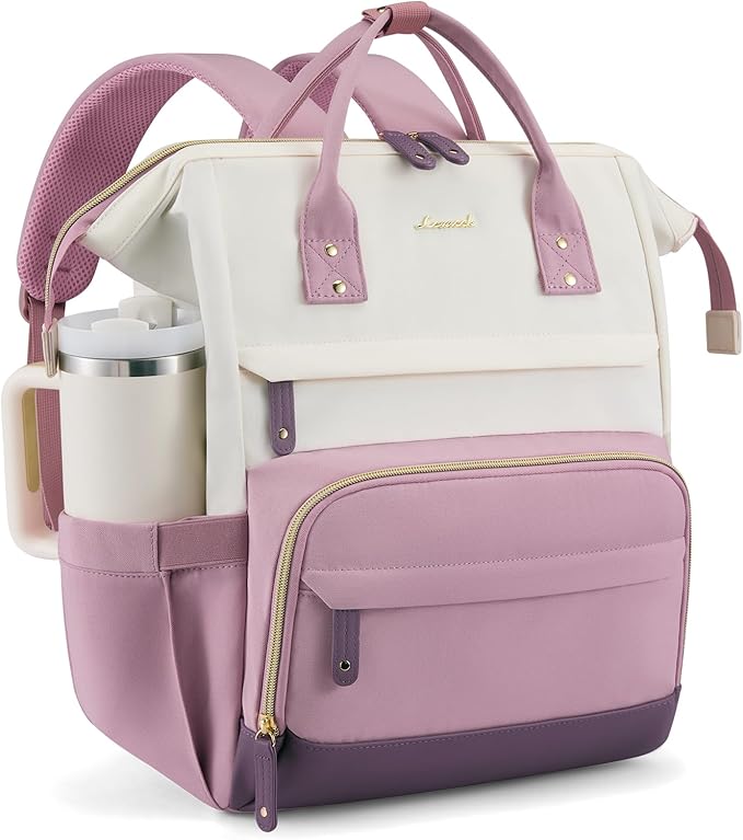 LOVEVOOK Laptop Backpack for Women, 15.6 Inch Work Business Backpacks Purse by LOVEVOOK