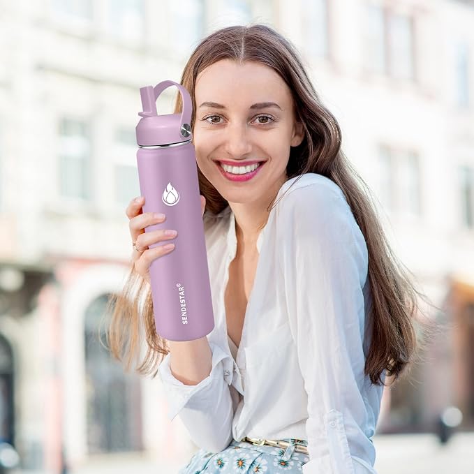 SENDESTAR Water Bottle Insulated Water Bottle 24 oz - Image 4