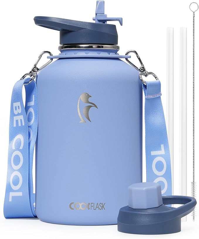 Coolflask 64 oz Water Bottle by Coolflask