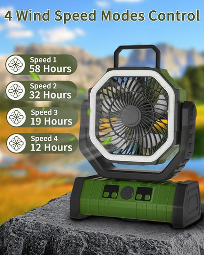 ADUST Camping Battery Powered Fan - Image 3
