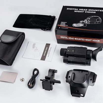 Head-Mounted Night Vision Monocular Digital Infrared Monocular - Image 4