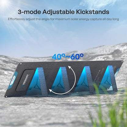 Renogy 200W Portable Solar Panel, IP65 Waterproof Foldable Solar Panel Power - Image 9