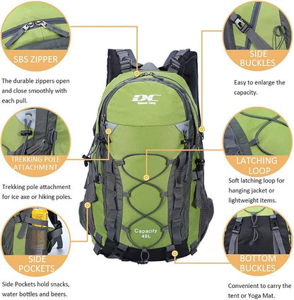 Diamond Candy Waterproof Hiking Backpack - Image 2
