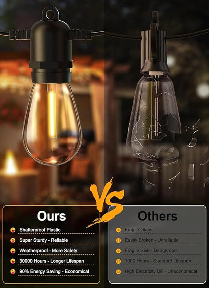 Brightown Outdoor String Lights 190FT - Image 7