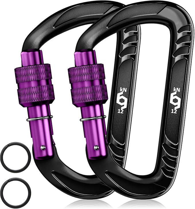 Rhino Produxs 12kN Heavy Duty Carabiner Clips, by Rhino+Produxs