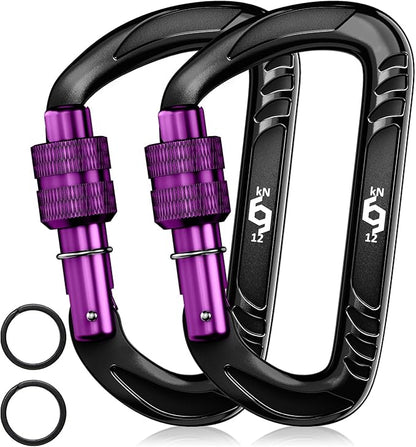 Rhino Produxs 12kN Heavy Duty Carabiner Clips, by Rhino+Produxs