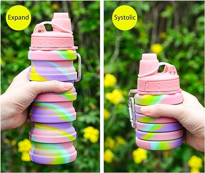 Collapsible Water Bottles Travel water bottle Sports Portable Sport Water - Image 7