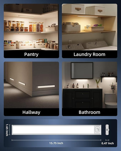 Under Cabinet Lighting Wireless, Rechargeable Battery Motion Sensor Light Indoor - Image 9