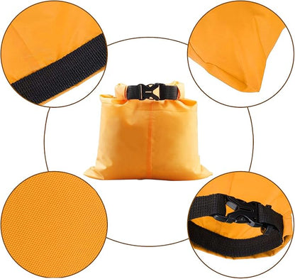Pimoys 5 Pack Waterproof Dry Sacks, Lightweight Outdoor Dry Bags Ultimate Dry - Image 2