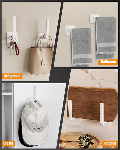 Hat Rack for Hat Storage, Strong Adhesive Hat Hooks for Wall Hat Organizer for - Image 4