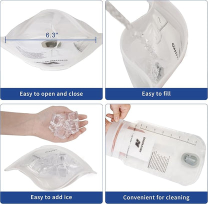 N NEVO RHINO Hydration Bladder1.5L- 2L-3L Leak Proof Water Reservoir, BPA -Free - Image 3